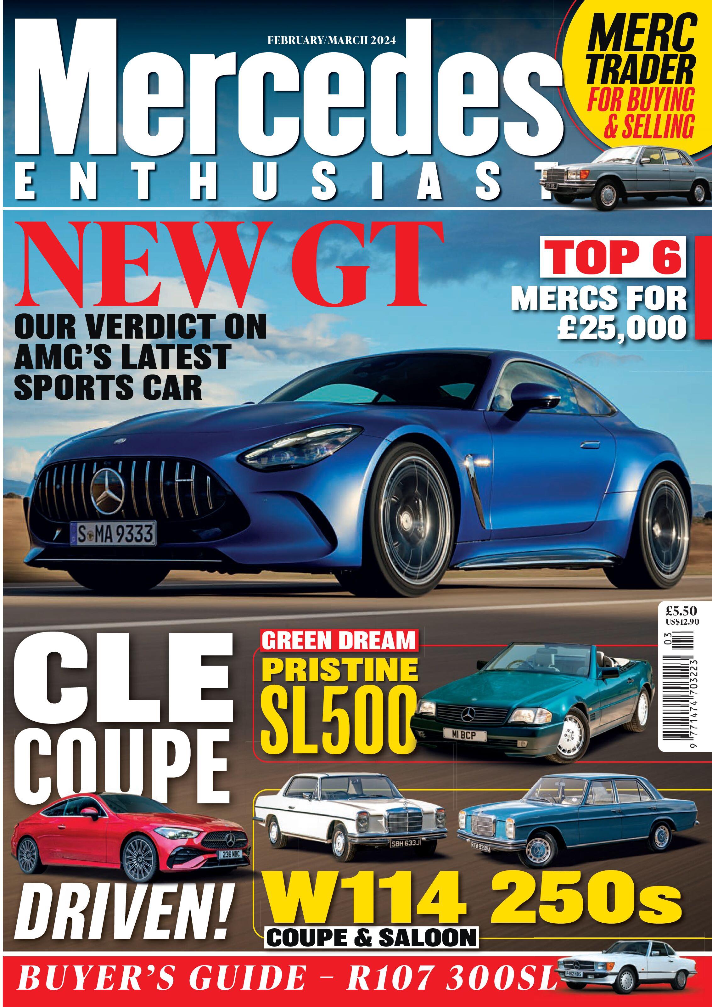 Журнал Mercedes enthusiast. February-March 2024